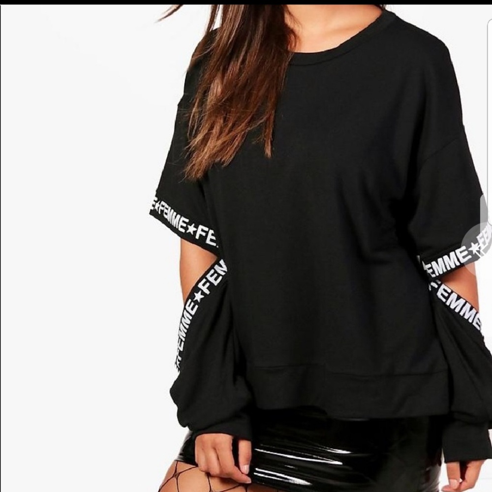Cut out sweater